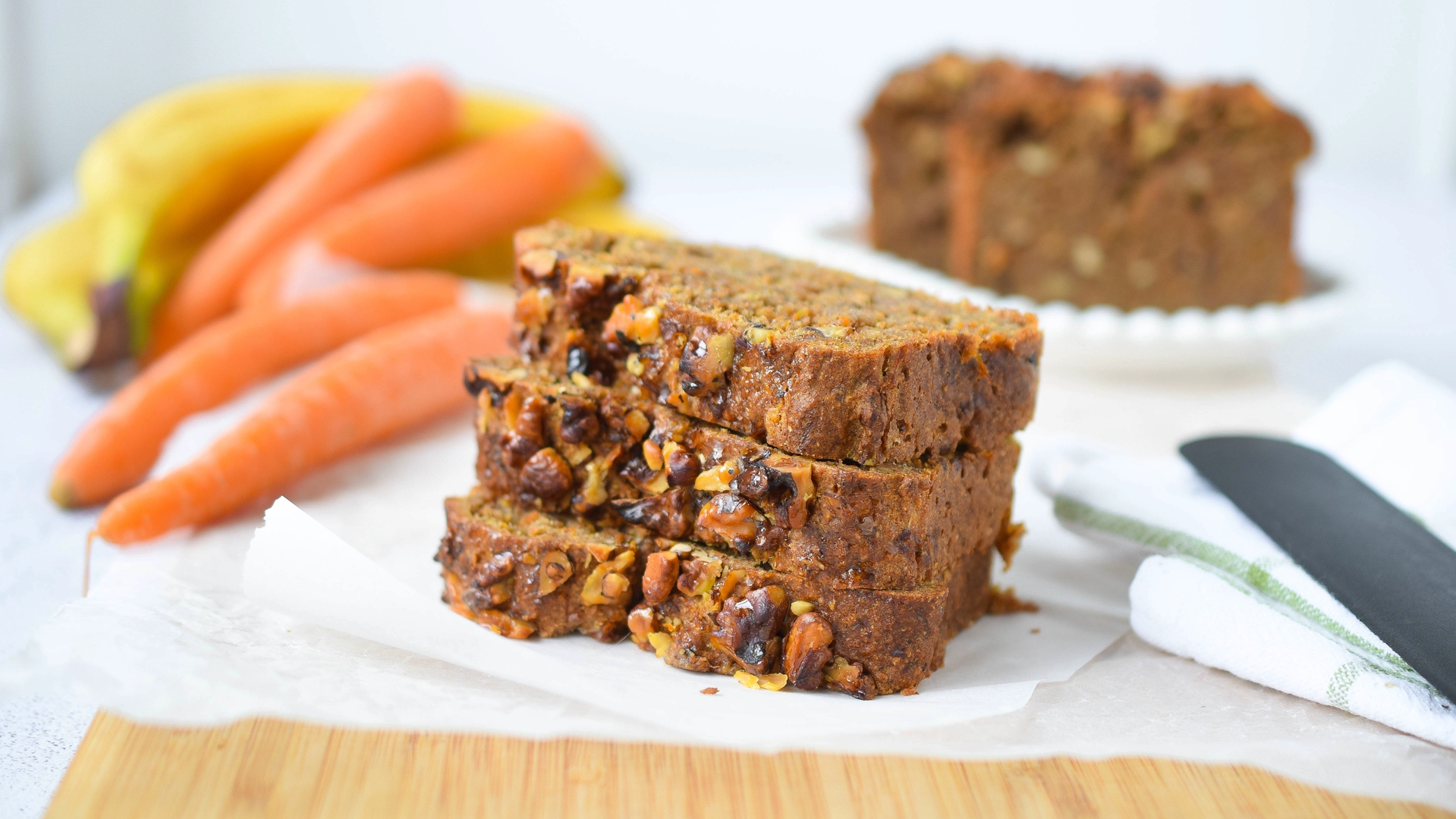 Banana carrot bread