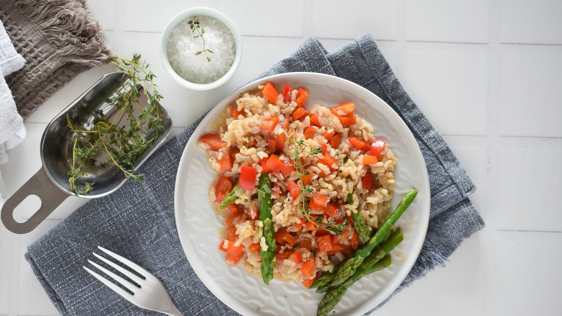 Creamy risotto